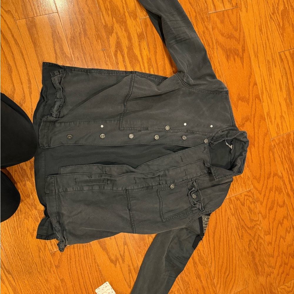 Free People Light weight Denim-ish Jack BNWT